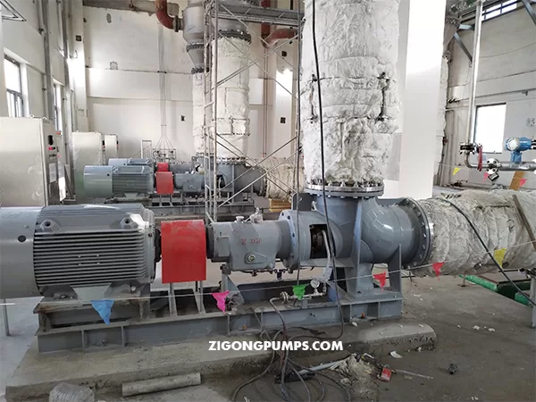 axial flow pump installation 1