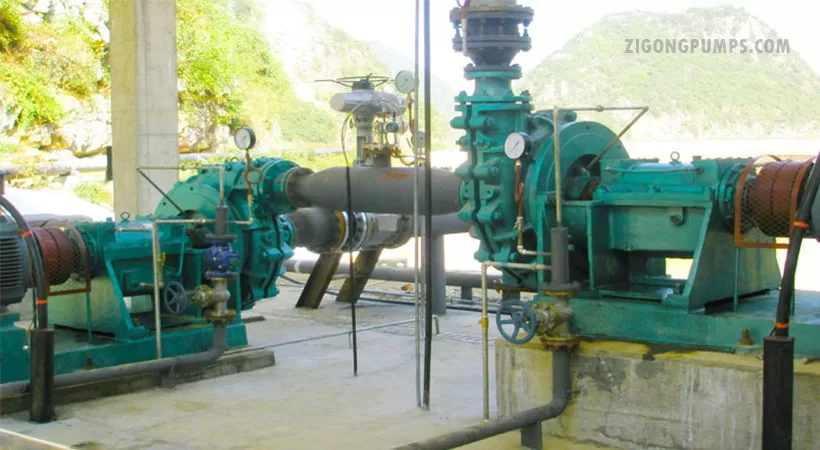 heavy duty slurry pump