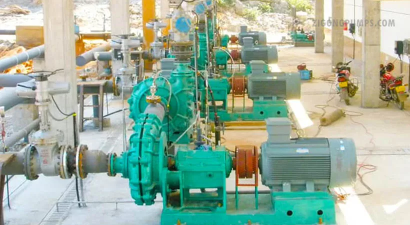 heavy duty slurry pump