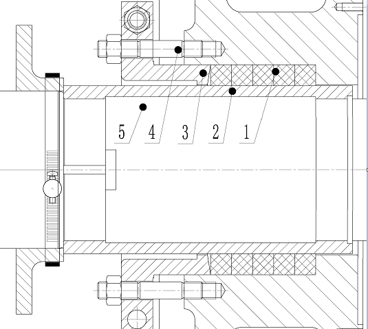 ZLH vertical axial flow pump packing seal