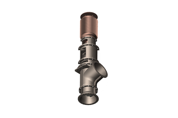 vertical axial flow pump