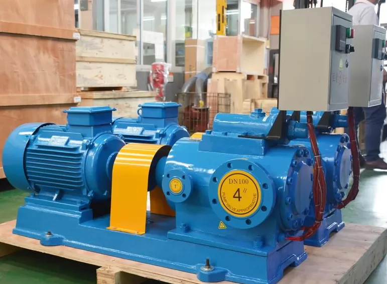 three-screw-pump-electrical-heating