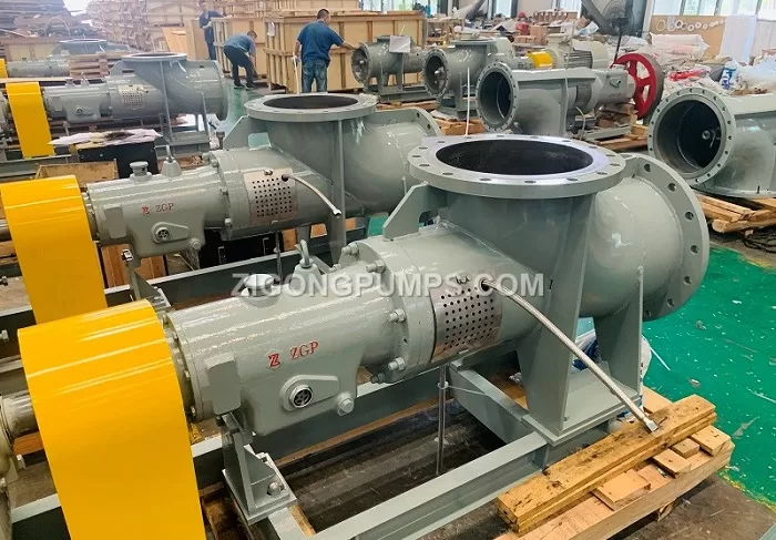 horizontal axial flow pump