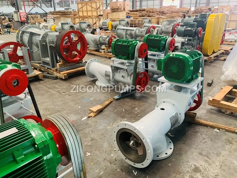 v-belt-axial-flow-pump