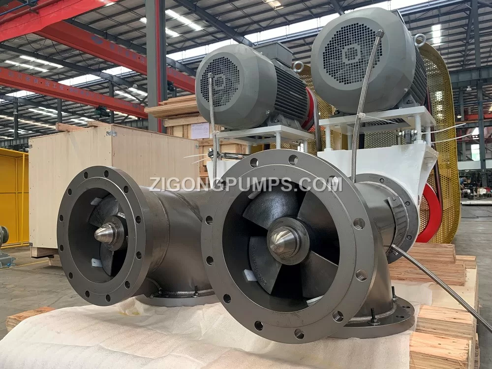 Elbow-propeller -pump-for-salt-industry